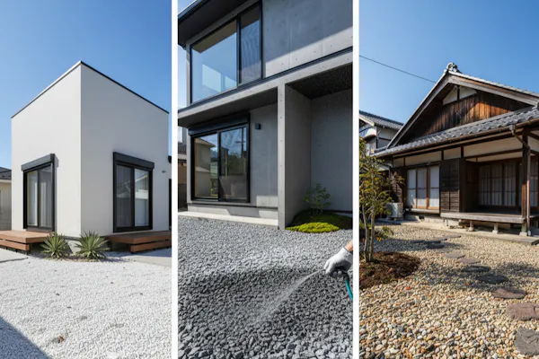 新築の外構に革命を！「透水性コンクリート」が水たまりとサヨナラできる理由